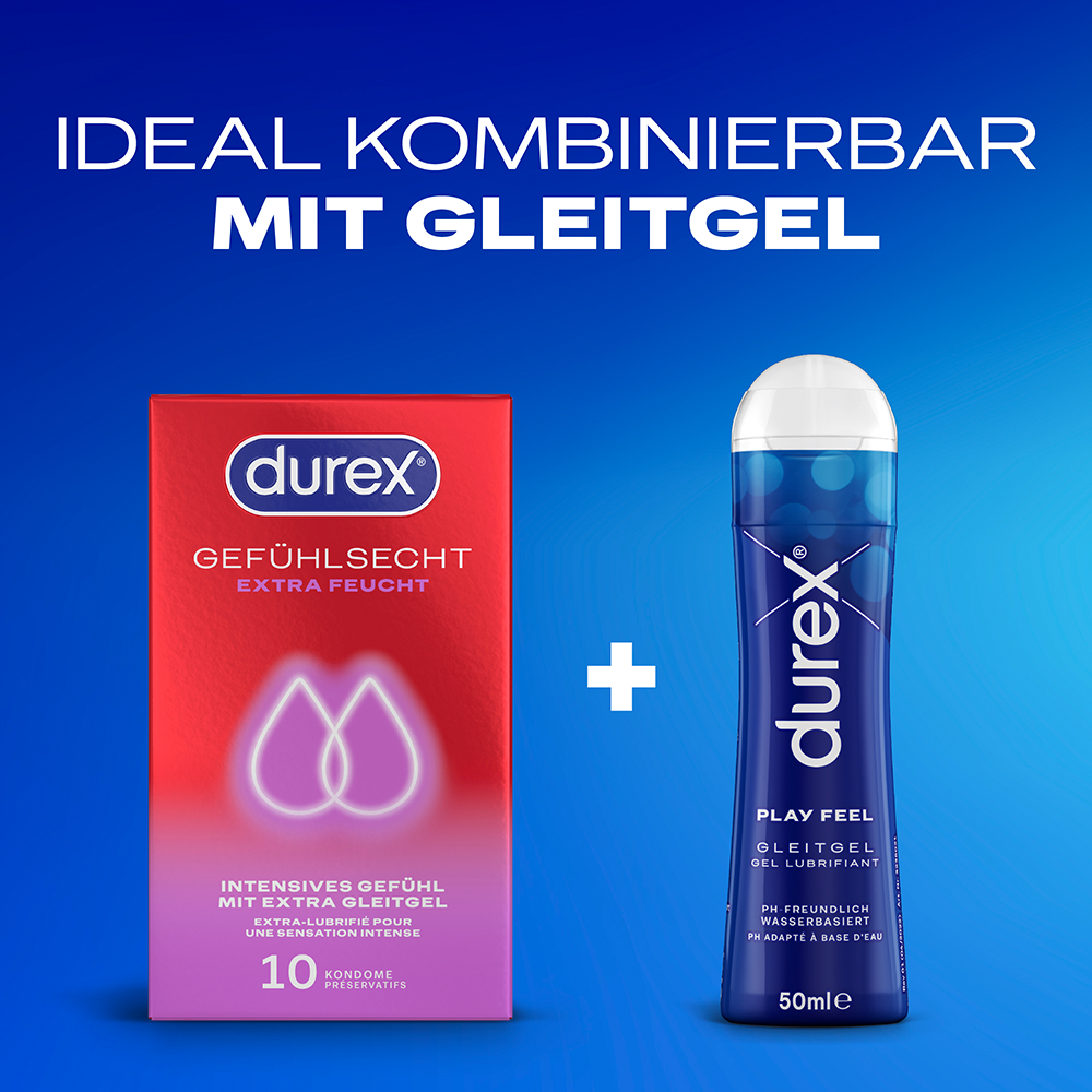 Bild: durex Kondome Gefühlsecht Extra Feucht 