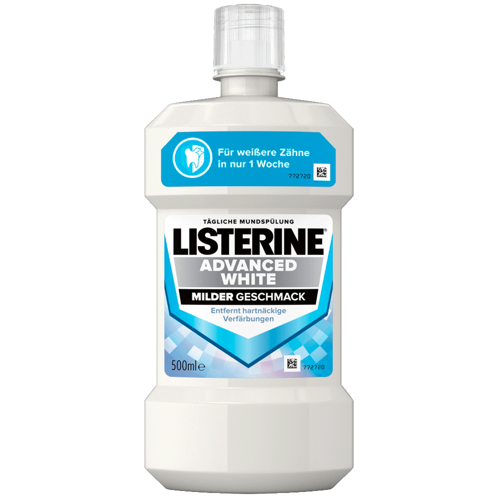 Bild: LISTERINE Mundspülung Advanced White Milder Geschmack