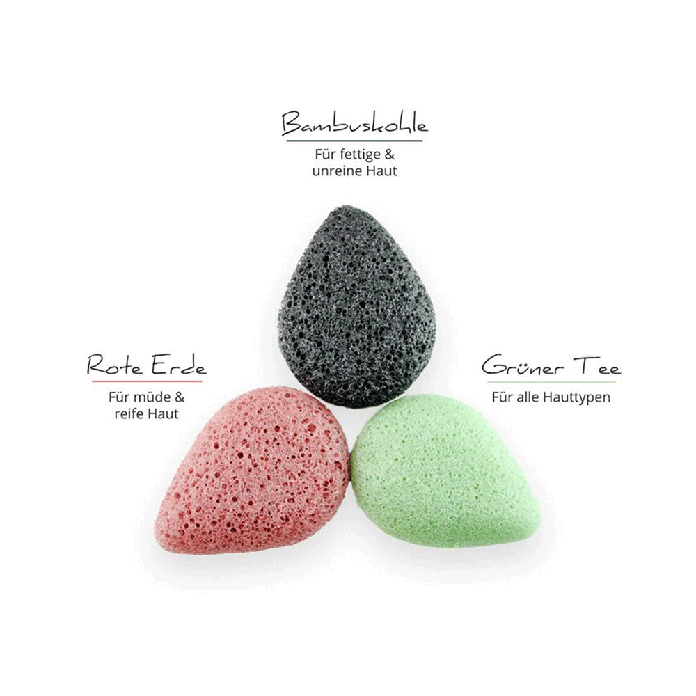 Bild: Rosental Konjac Schwamm Grüner Tee