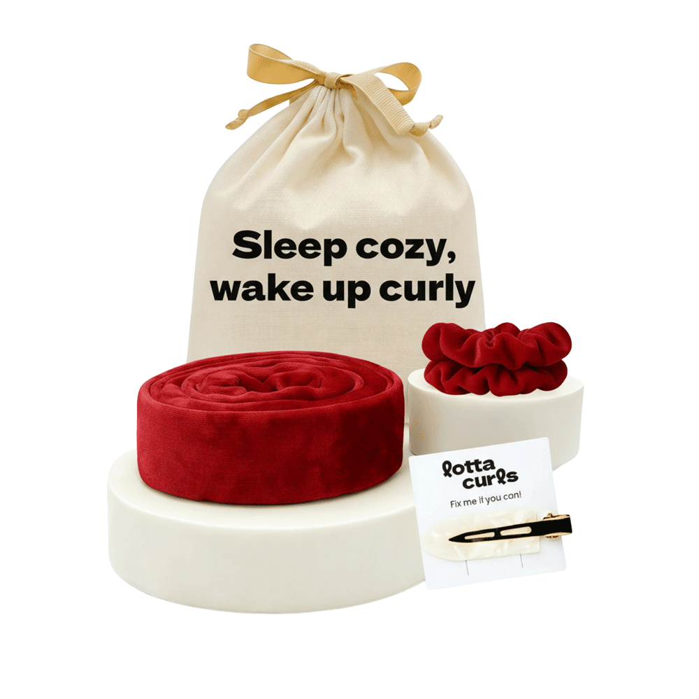 Bild: Lotta Curls Lockenband Bordeaux 