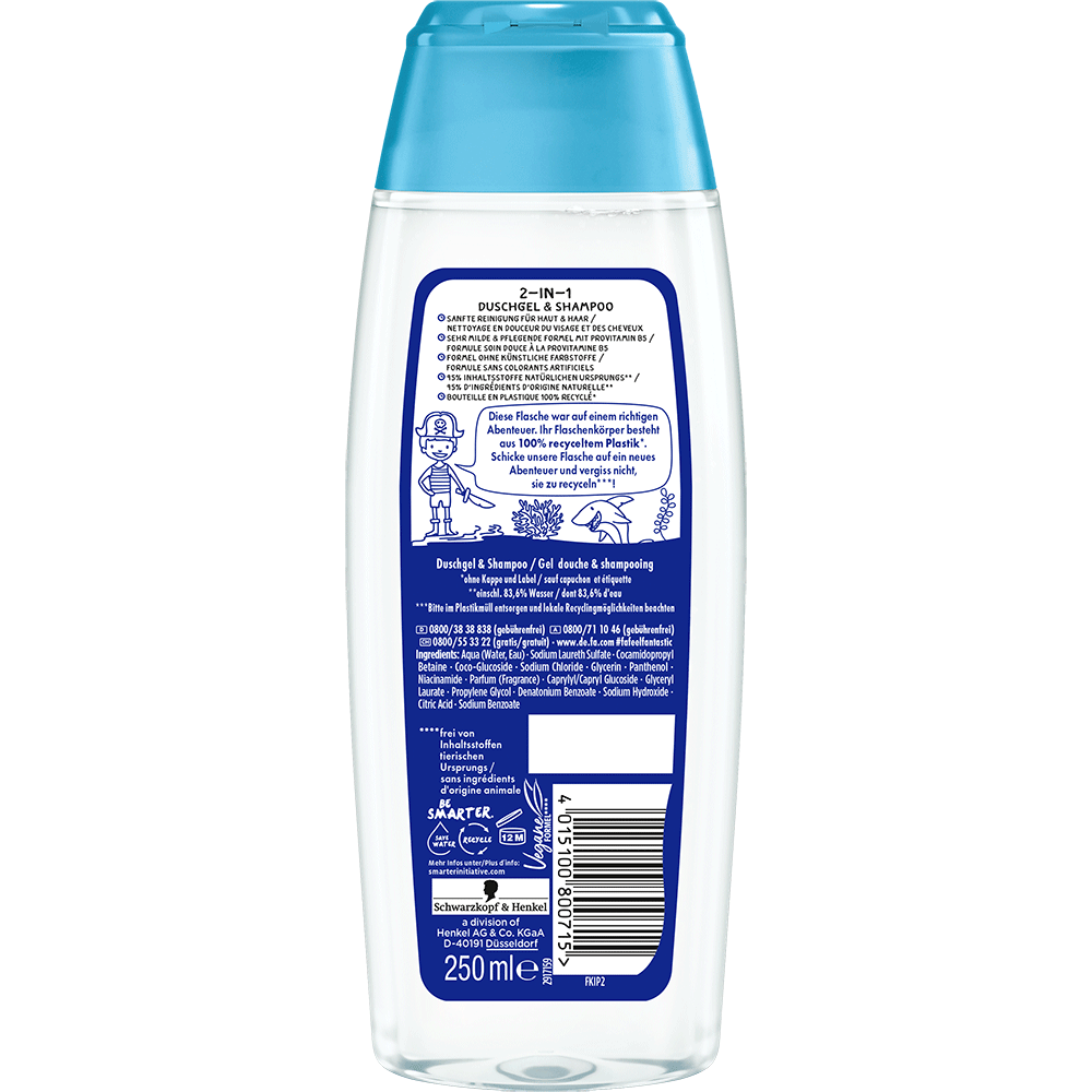 Bild: Fa Kids Duschgel & Shampoo Piratenwelt