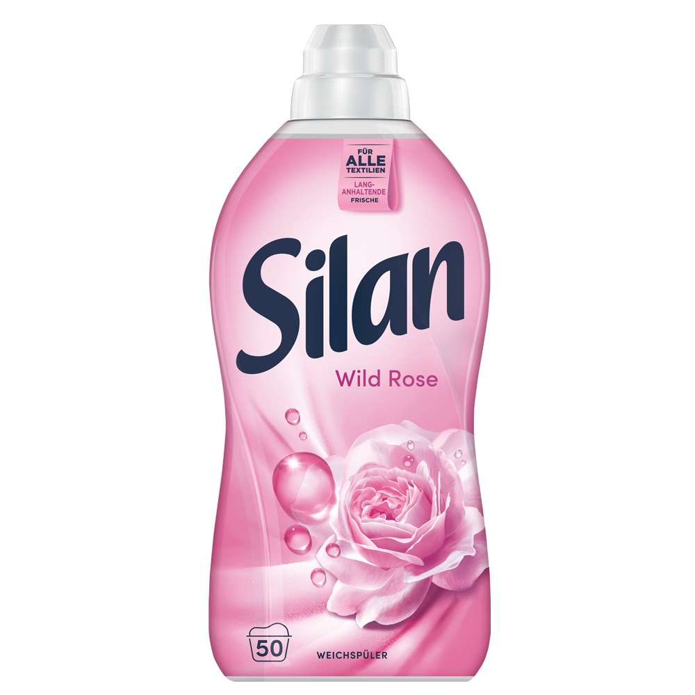 Bild: Silan Weichspüler Wild Rose 