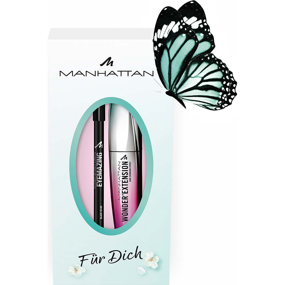 Bild: MANHATTAN Geschenkset Wonder Extension Mascara und Eyemazing Kajal 