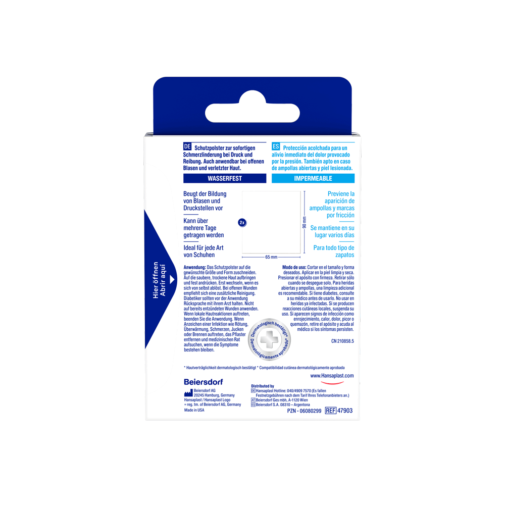 Bild: Hansaplast Druckstopp Pflaster 
