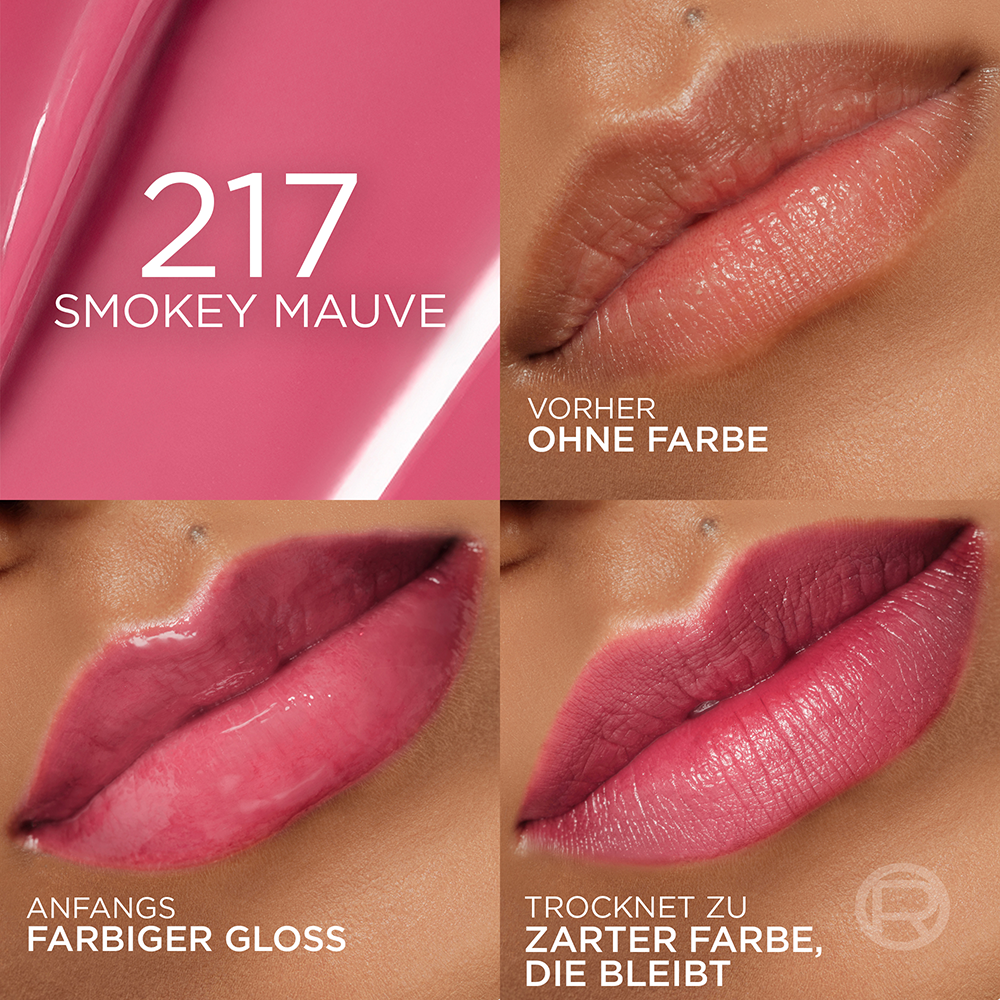 Bild: L'ORÉAL PARIS Hyaluron Tint Lip Stain Serum Smoky Mauve 217