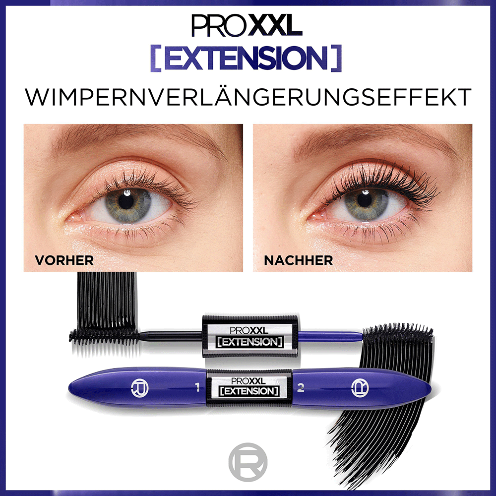 Bild: L'ORÉAL PARIS Mascara PRO XXL Extension schwarz