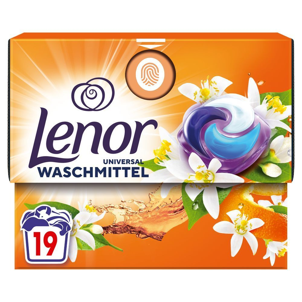 Bild: Lenor PODS Waschkapseln Duft Von Orangenblüte & Pfirsich 
