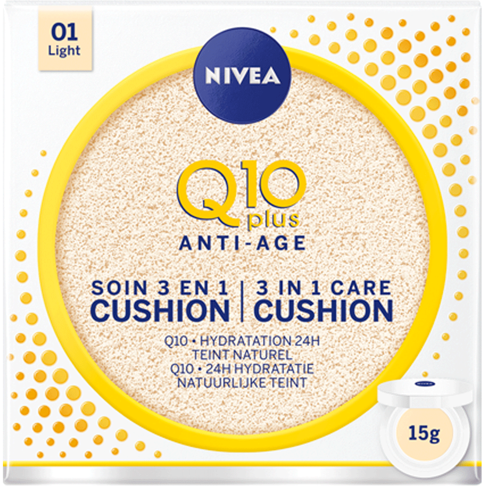 Bild: NIVEA Q10 Anti-Age 3 in 1 Care Cushion Light