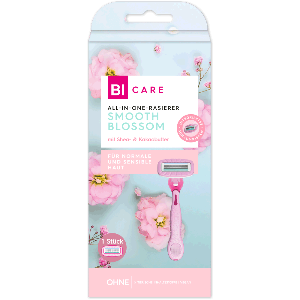 Bild: BI CARE All-in-one Rasier Smooth Blossom