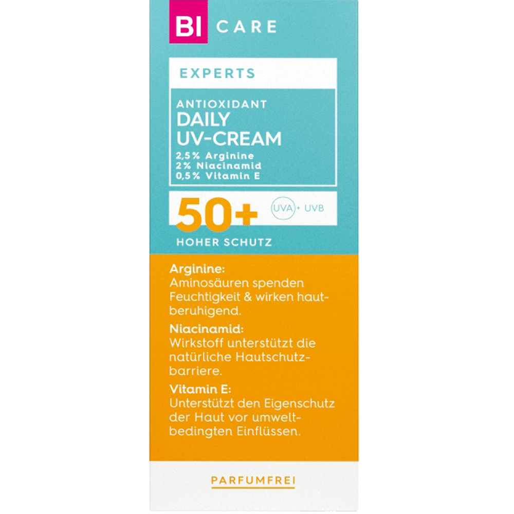 Bild: BI CARE Experts Antioxidant Daily UV-Cream 