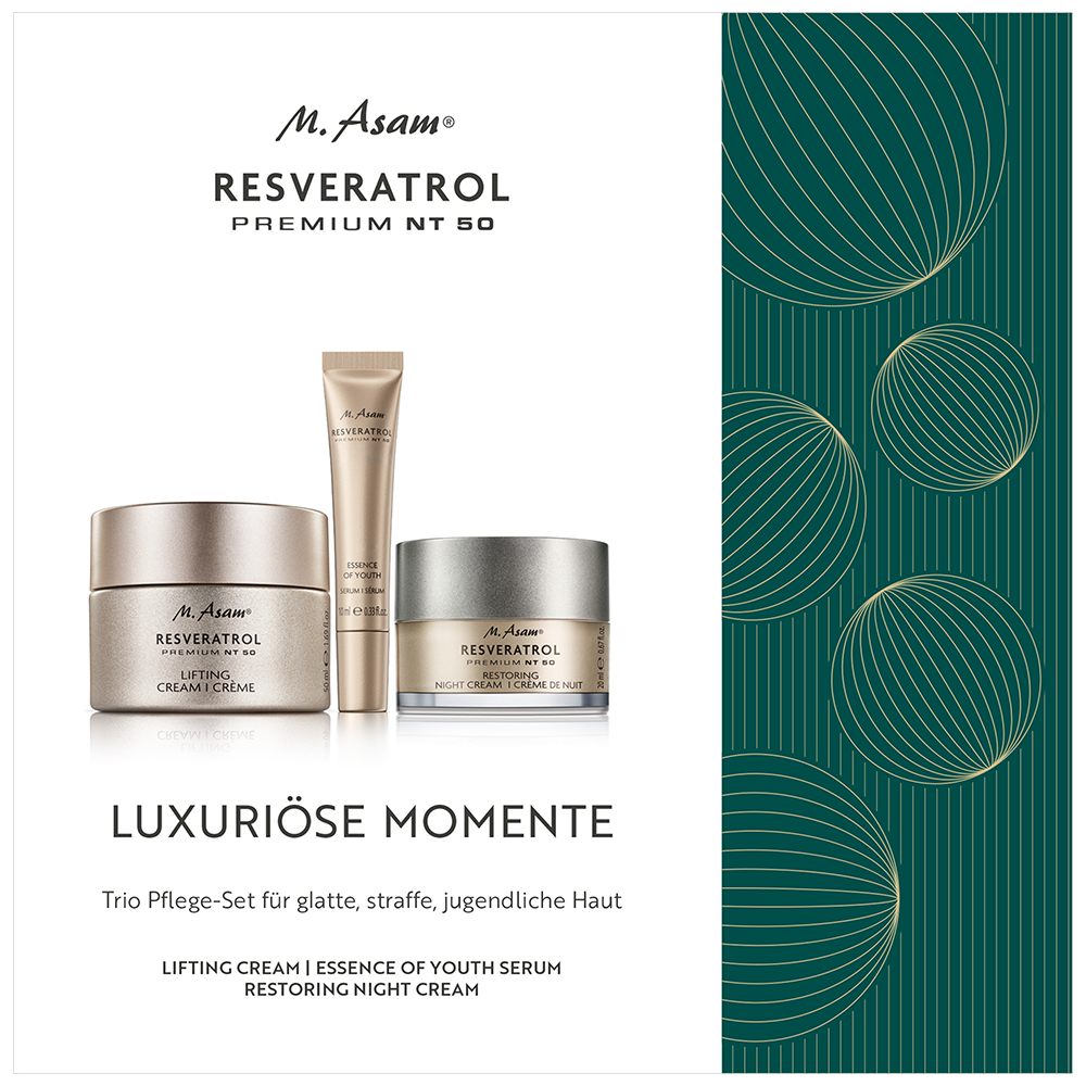 Bild: M. Asam Resveratrol Premium Geschenkset Luxuriöse Momente 