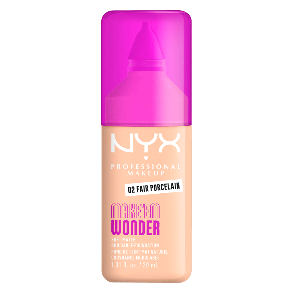 Bild: NYX Professional Make-up Make EM Wonder Foundation Fair Porcelain 2
