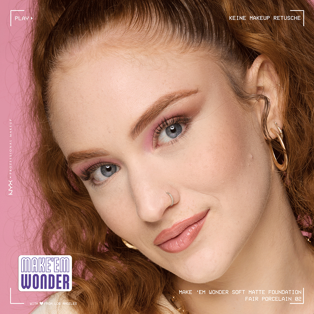 Bild: NYX Professional Make-up Make EM Wonder Foundation Fair Porcelain 2