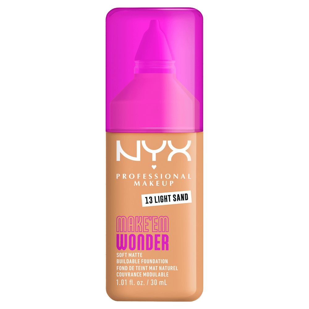 Bild: NYX Professional Make-up Make 'EM Wonder Foundation Light Sand 13
