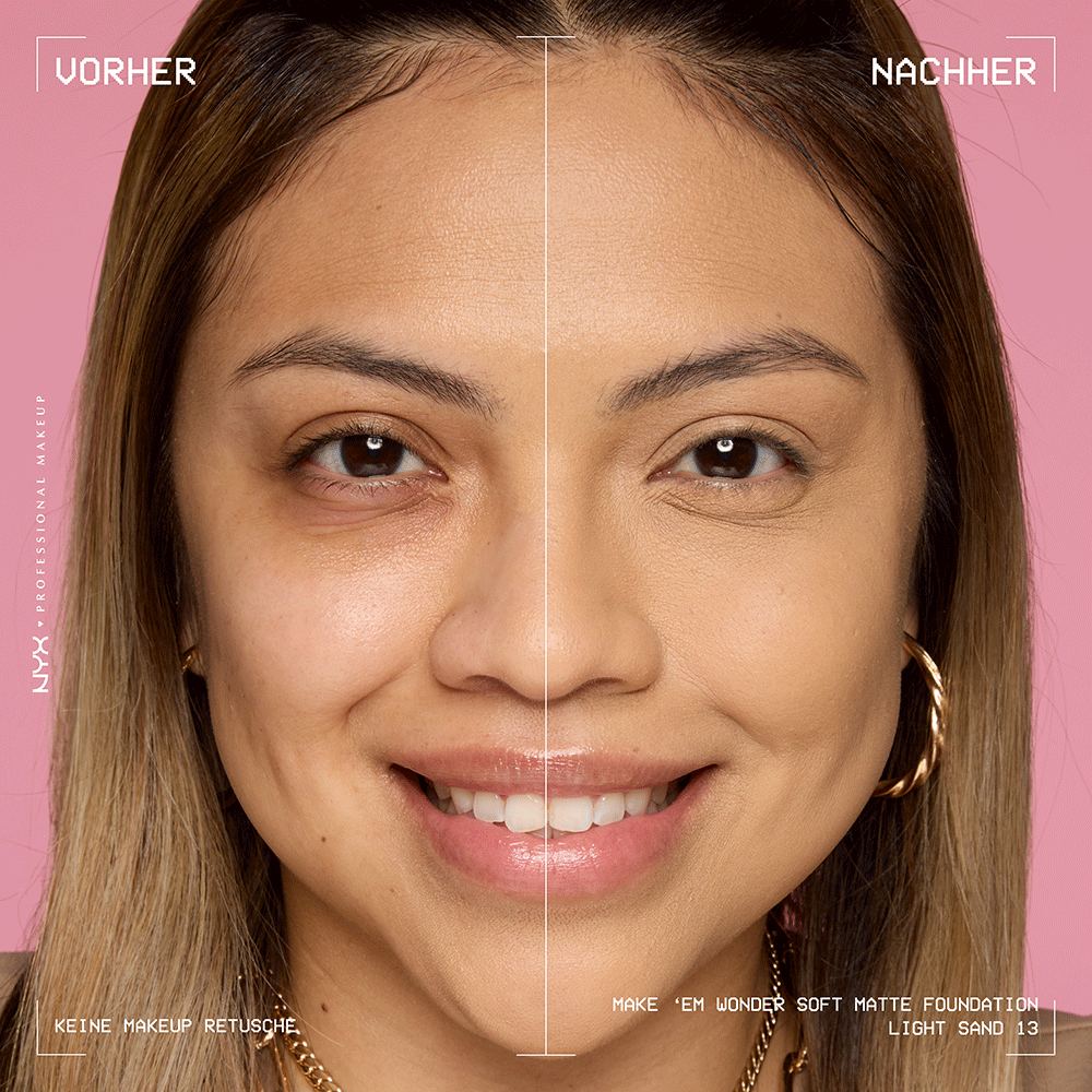 Bild: NYX Professional Make-up Make 'EM Wonder Foundation Light Sand 13