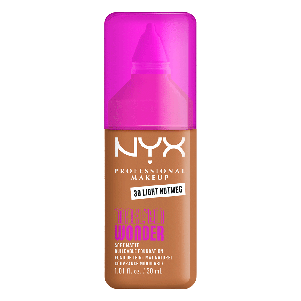Bild: NYX Professional Make-up Make 'EM Wonder Foundation Light Nutmeg 30