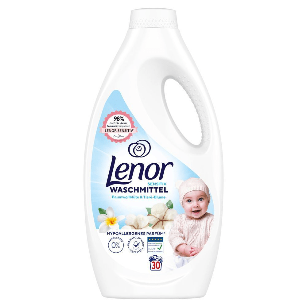 Bild: Lenor Sensitive Flüssigwaschmittel