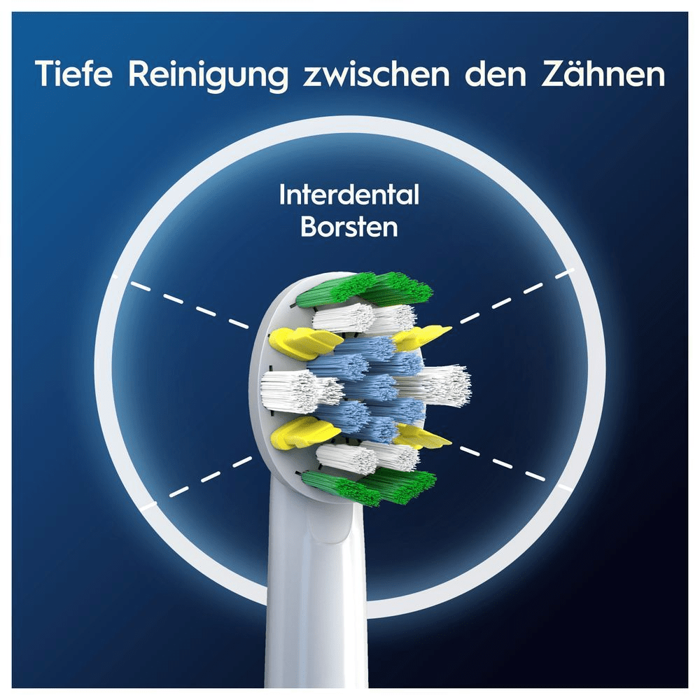 Bild: Oral-B Pro Tiefenreinigung Aufsteckbürsten, Weiß 