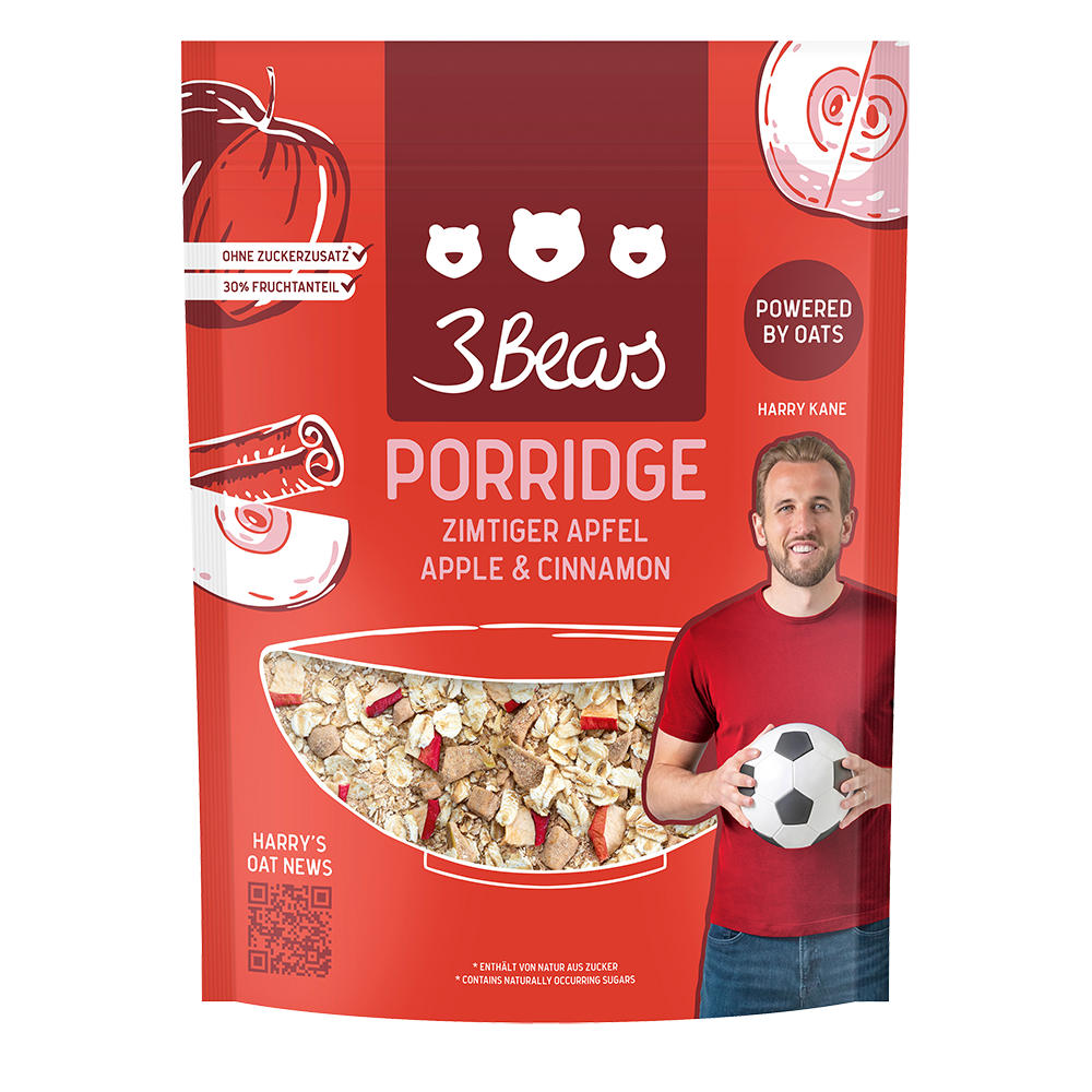 Bild: 3Bears Porridge Zimter Apfel 