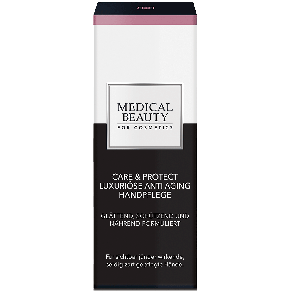Bild: MEDICAL BEAUTY for Cosmetics Care & Protect Luxoriöse Anti Aging Handpflege