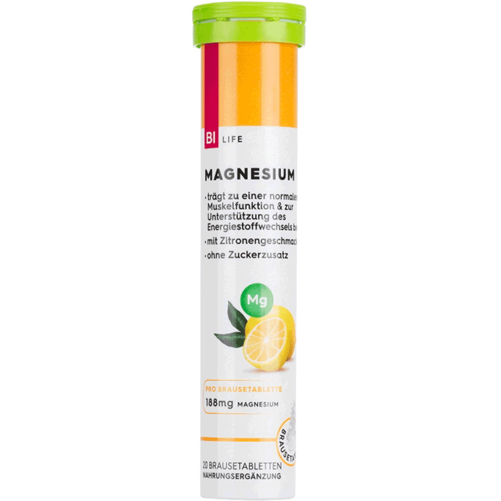 Bild: BI LIFE Magnesium Brausetablette 