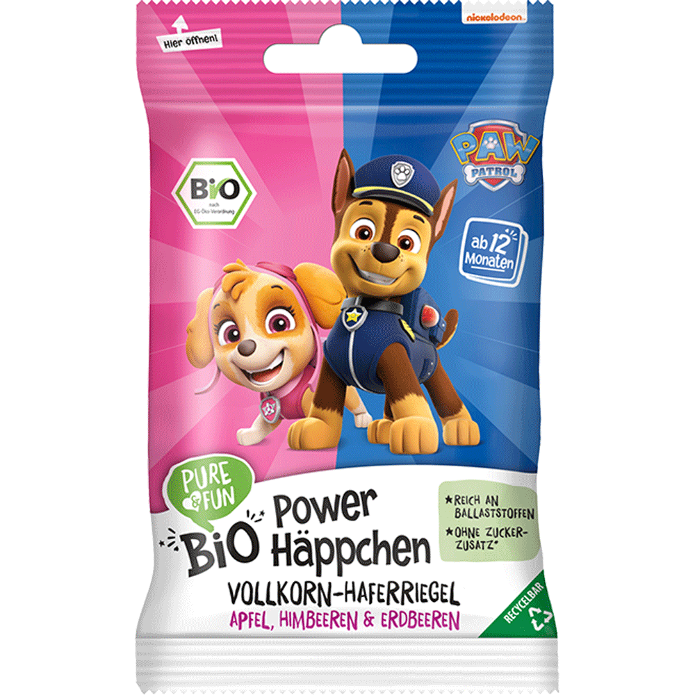 Bild: Pure & Fun Paw Patrol Bio Power Häppchen