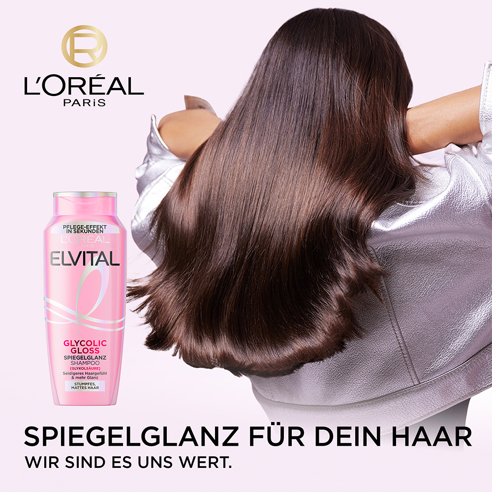Bild: L'ORÉAL PARIS ELVITAL Glycolic Gloss Shampoo 
