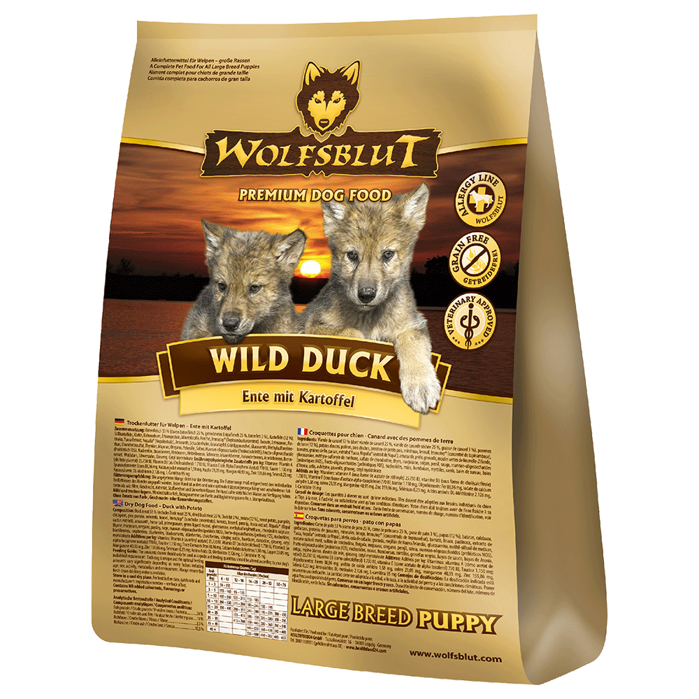 Bild: Wolfsblut Wild Duck Puppy Large Breed