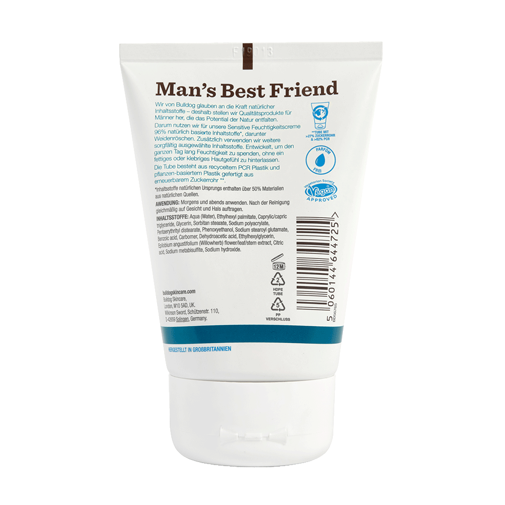 Bild: Bulldog Sensitive Feuchtigkeitscreme