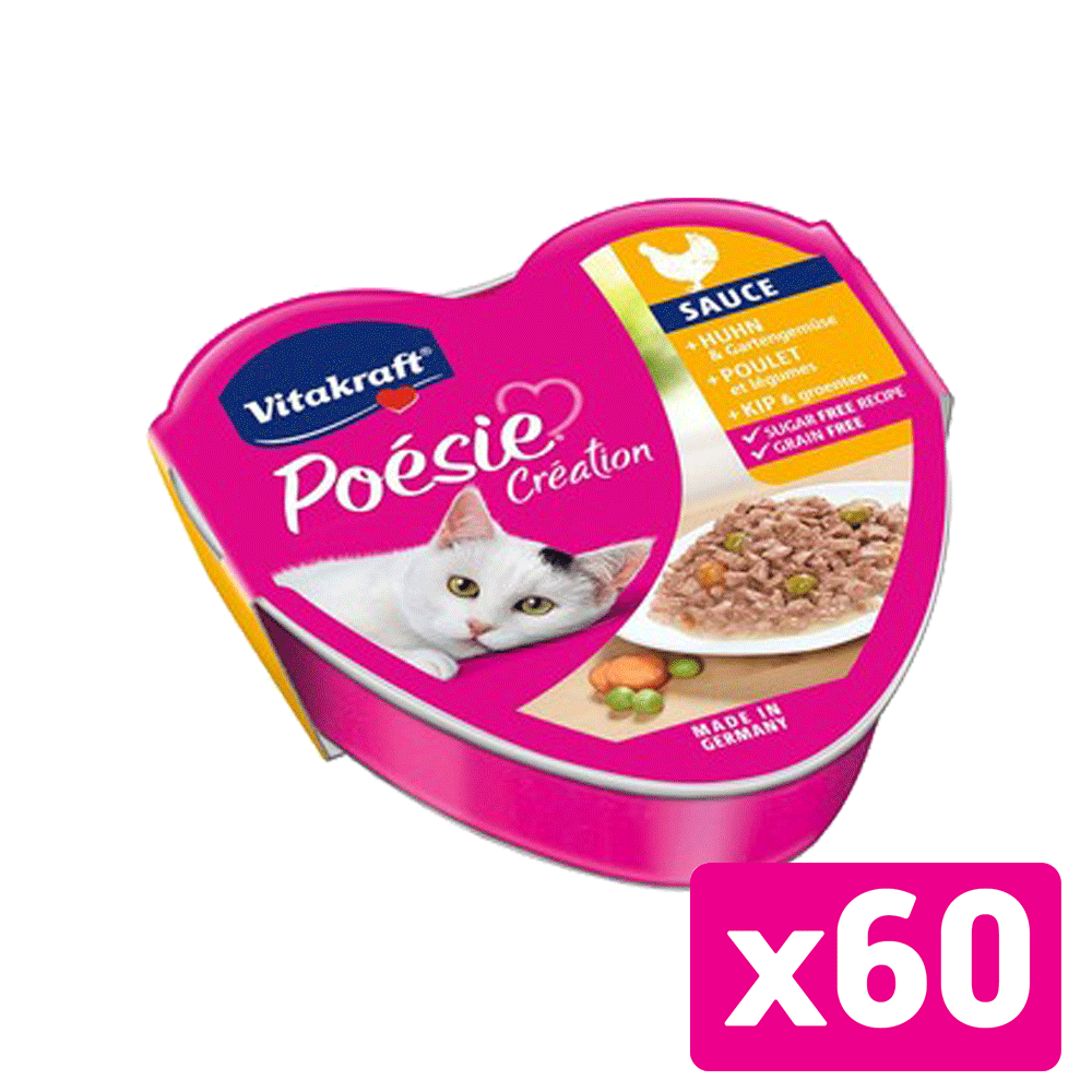 Bild: Vitakraft Poésie Poesie Sauce mit Huhn und Gartengemüse