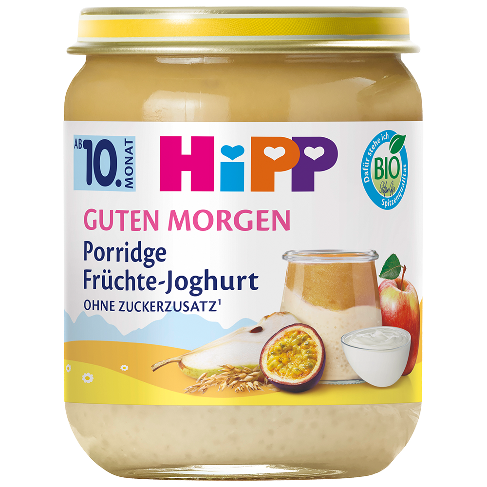 Bild: HiPP Porridge Früchte-Joghurt 