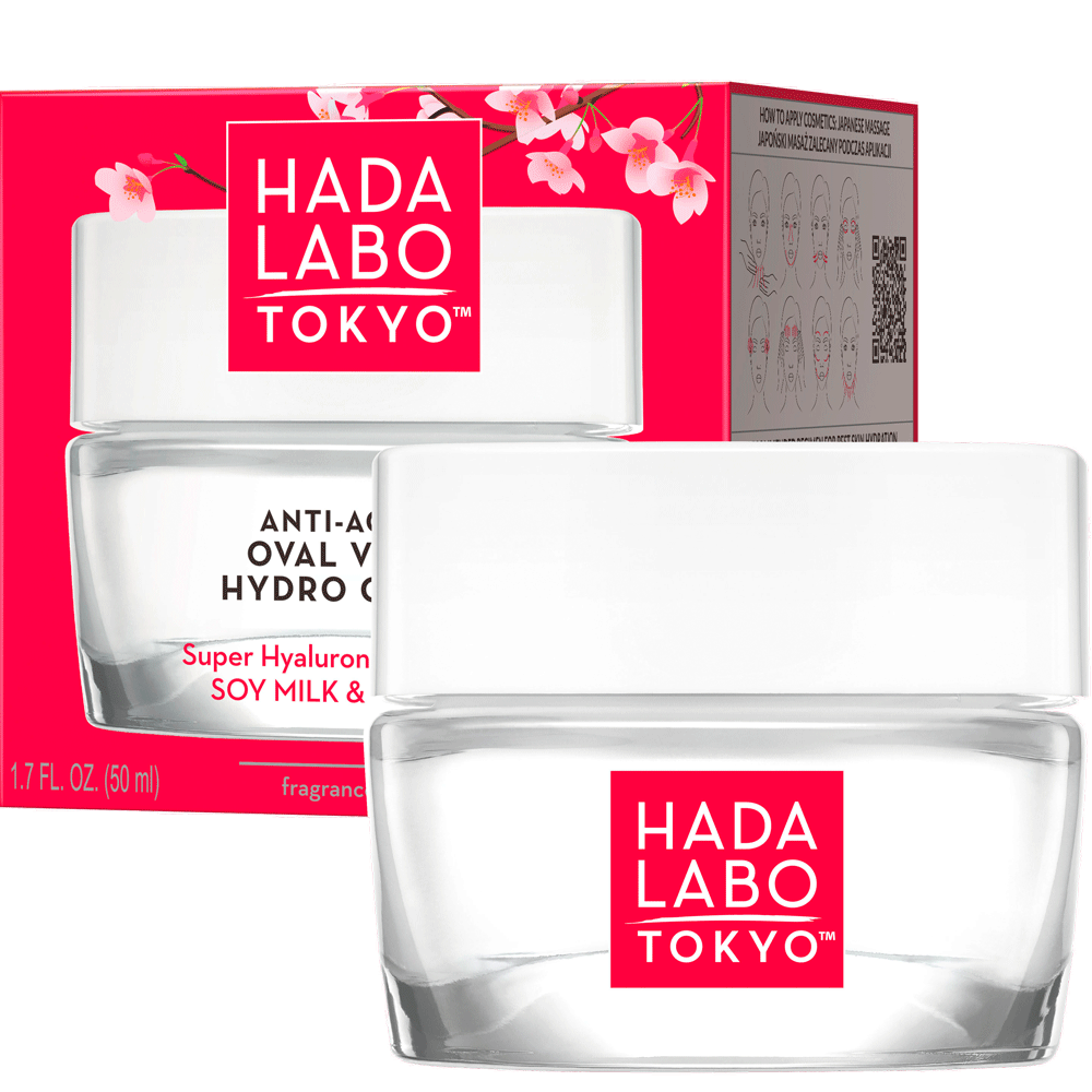 Bild: HADA LABO TOKYO Gesichtscreme Anti-Aging Oval V-Lift 