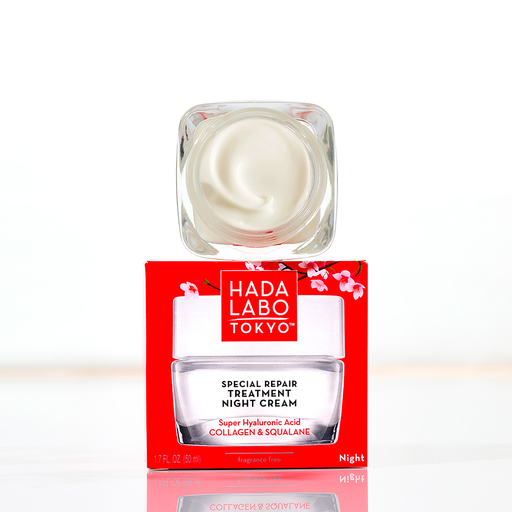 Bild: HADA LABO TOKYO Nachtcreme Special Repair Treatment 