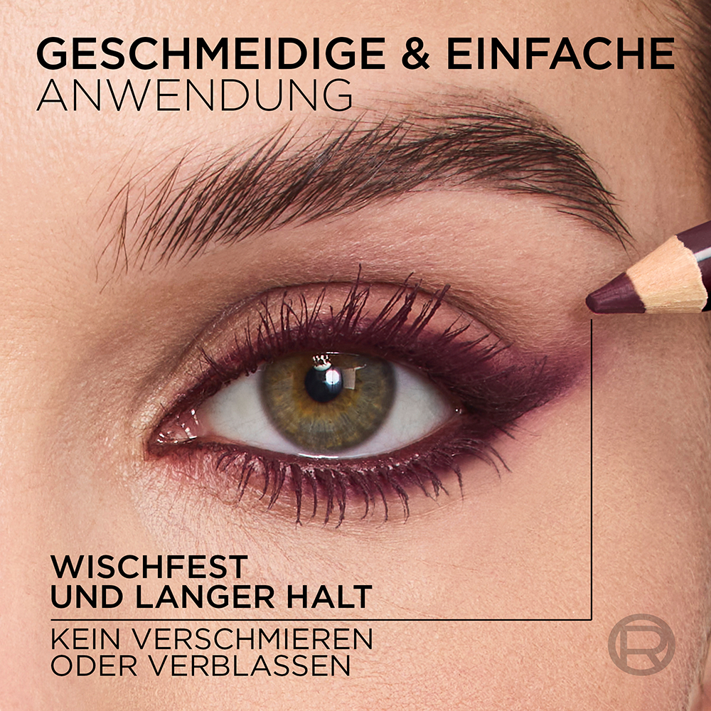 Bild: L'ORÉAL PARIS Haute Couleur Khol Eyeliner Bordeaux Cashmere