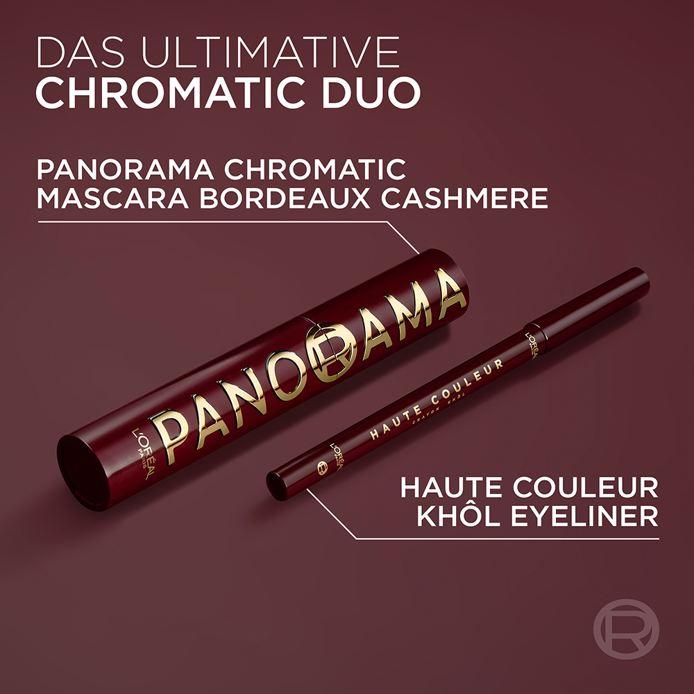 Bild: L'ORÉAL PARIS Haute Couleur Khol Eyeliner Bordeaux Cashmere