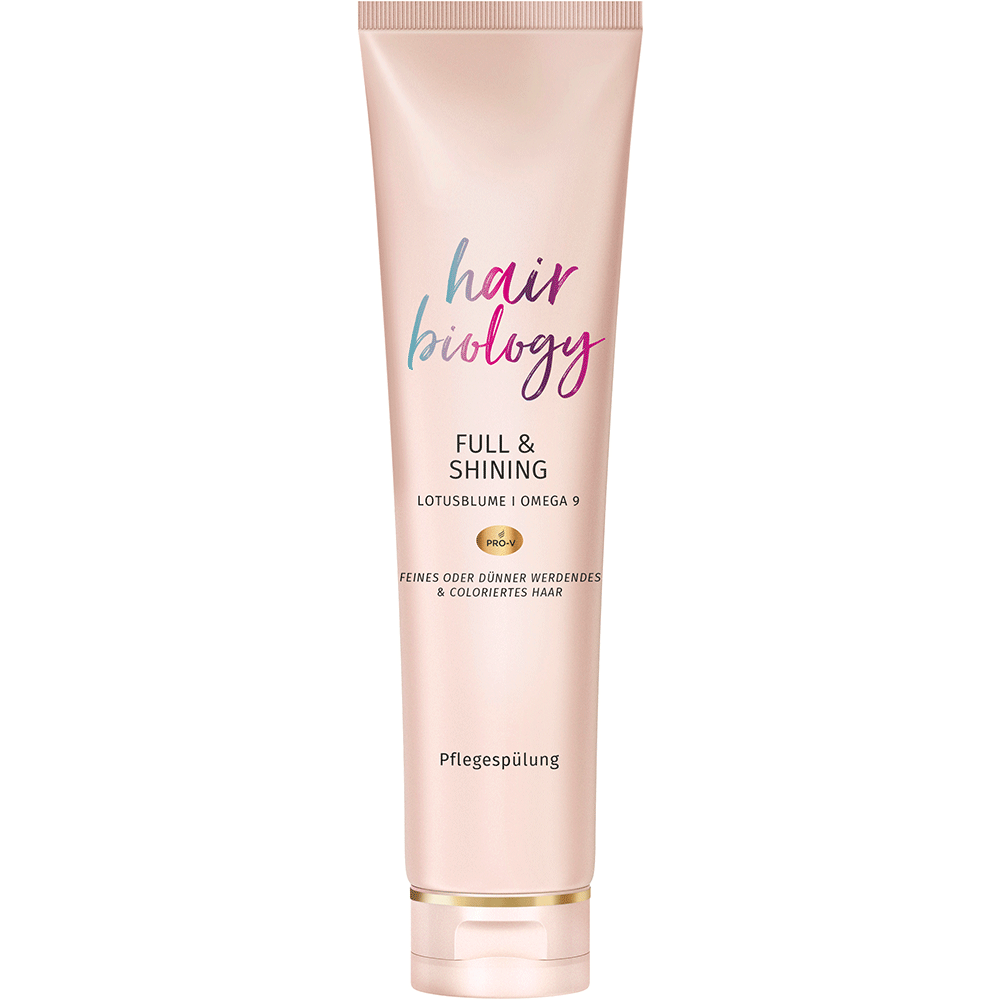 Bild: hair biology Full & Shining Pflegespülung