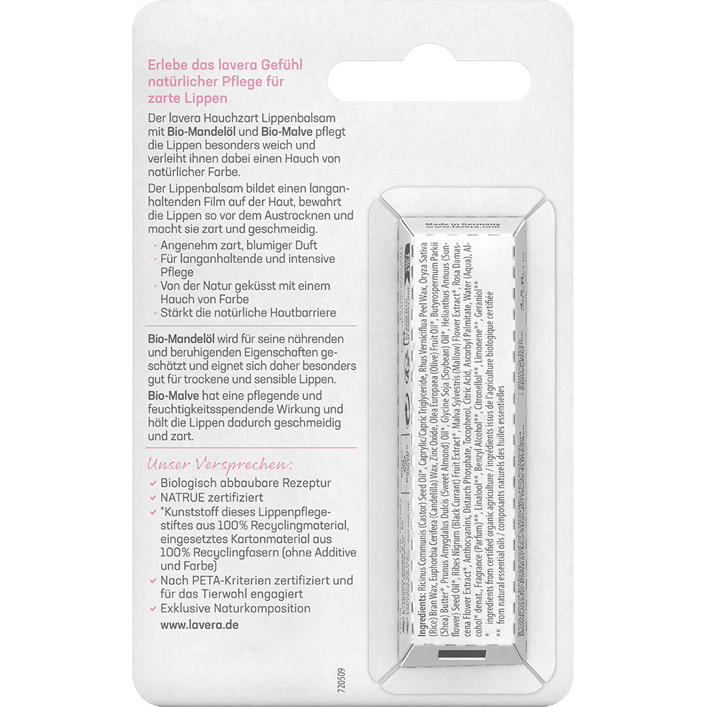 Bild: lavera Hauchzart Lippenpflege