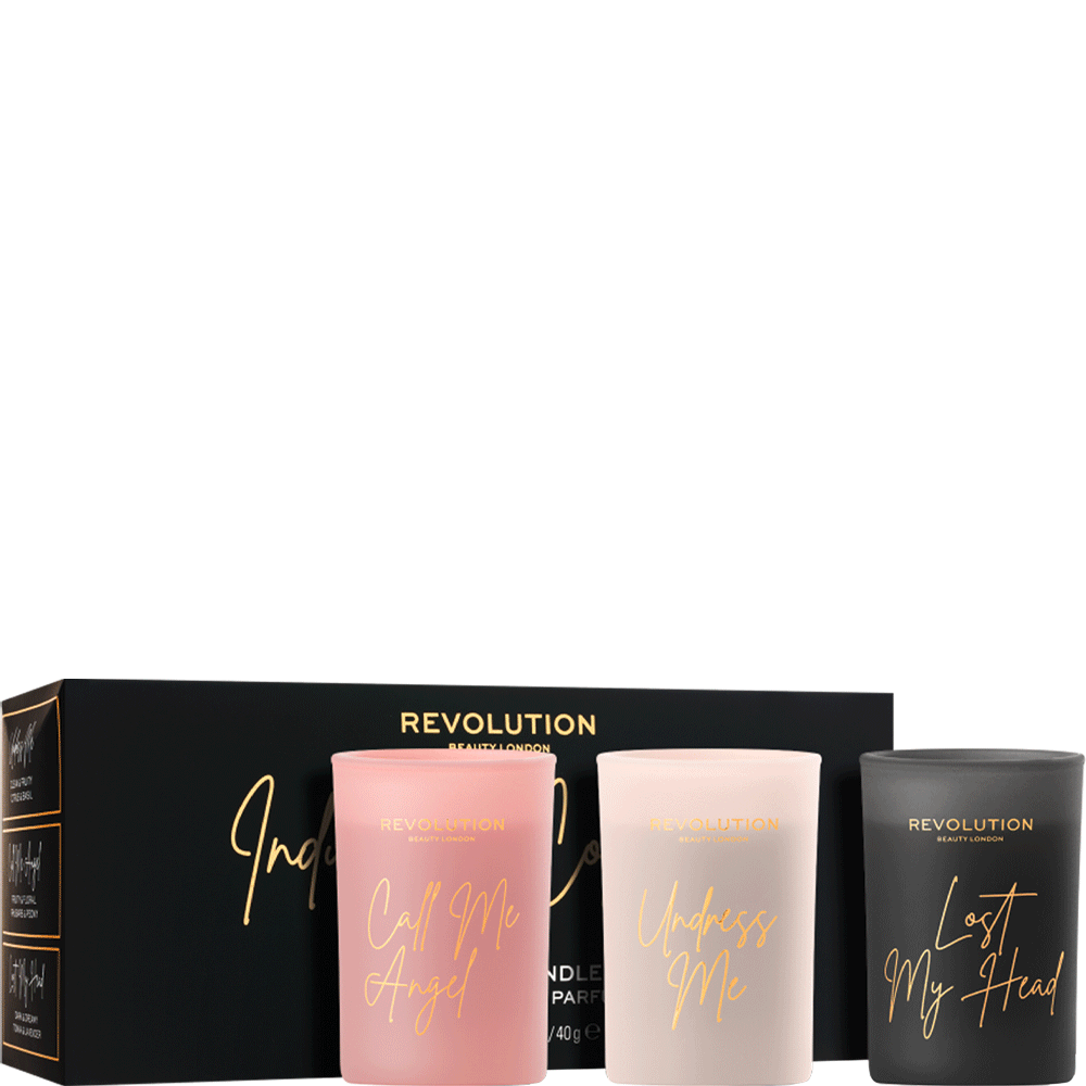 Bild: REVOLUTION Duftkerzen Set Indulgence Mini