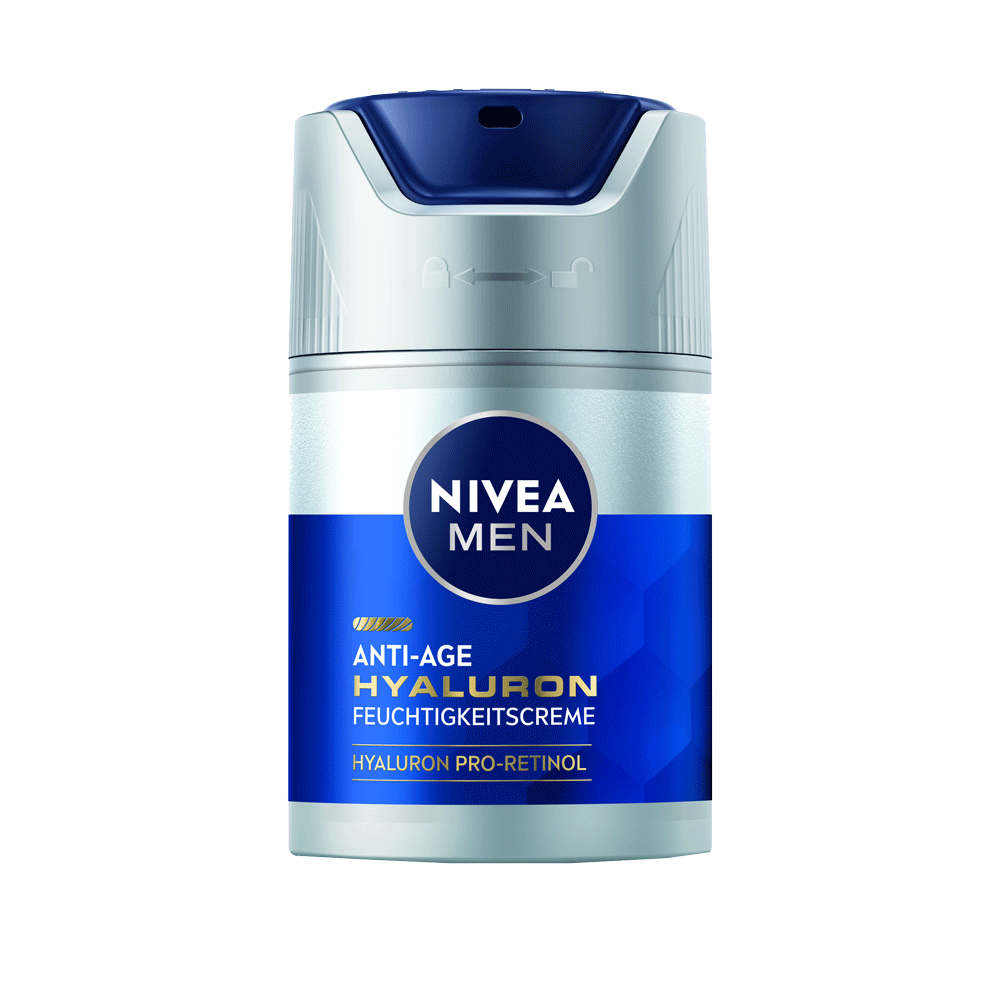 Bild: NIVEA MEN Anti-Age Hyaluron Feuchtigkeitscreme 