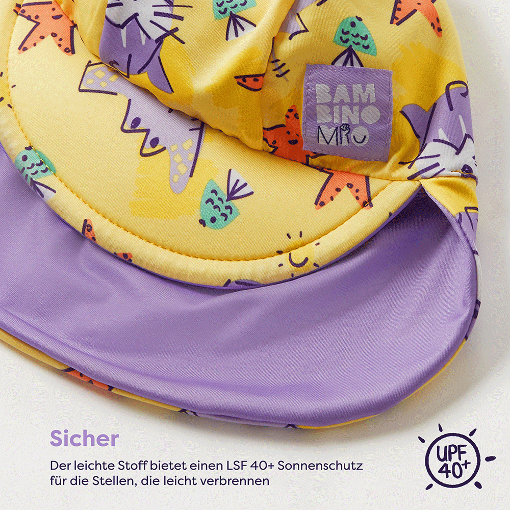 Bild: bambino mio Wende-Sonnenhut Meer 1-3 Jahre 