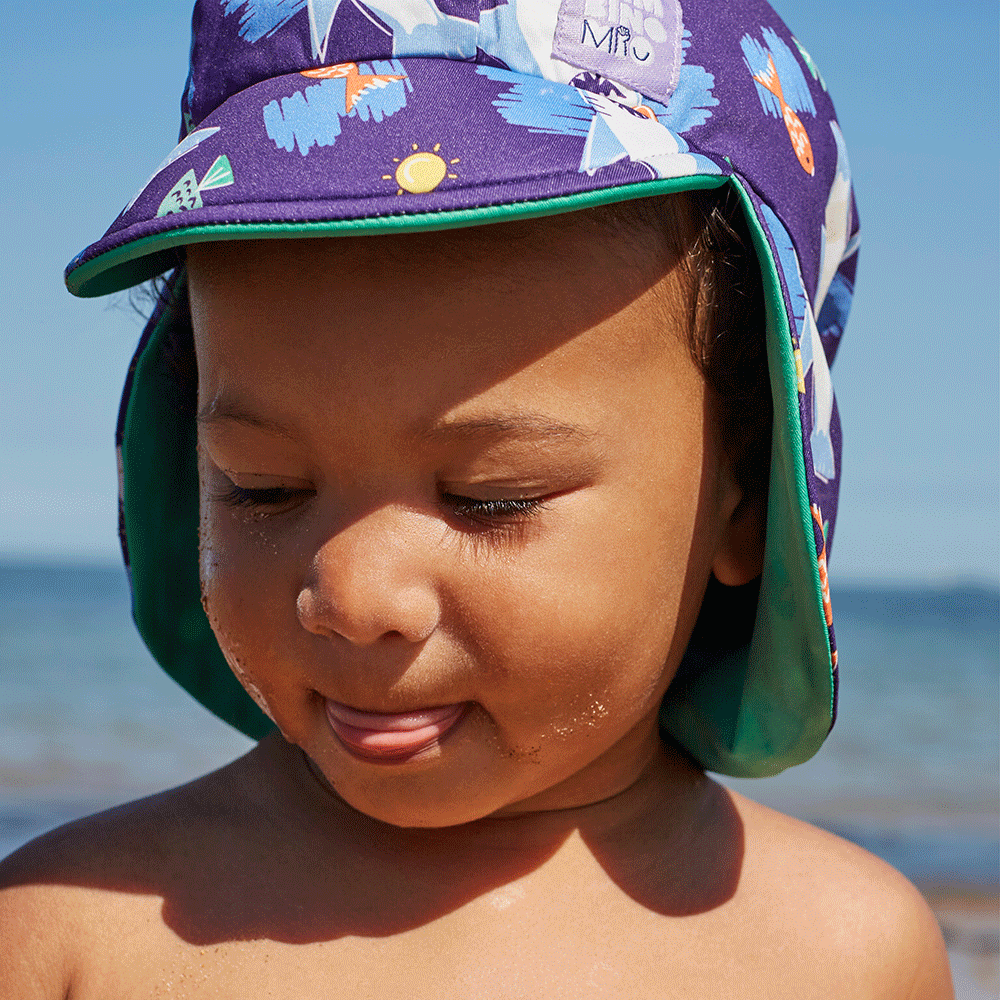 Bild: bambino mio Wende-Sonnenhut Meer 1-3 Jahre 