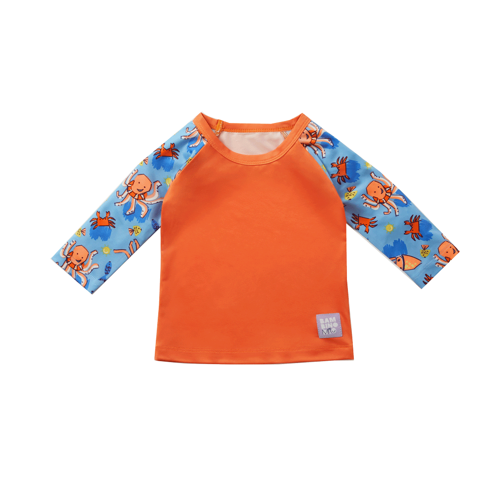 Bild: bambino mio Schützendes Schwimmshirt Wellen 1-2 Jahre 