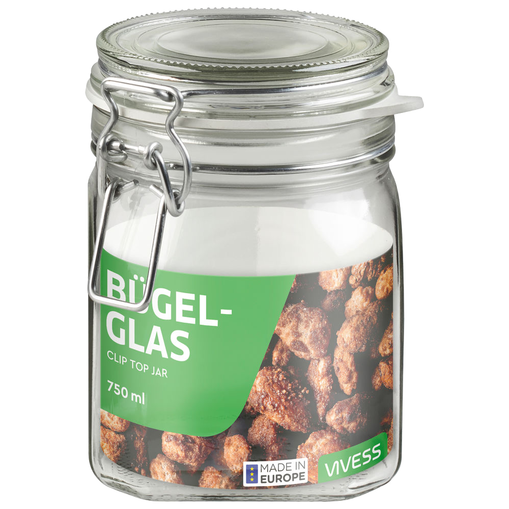 Bild: Vivess Bügelglas 750ml 