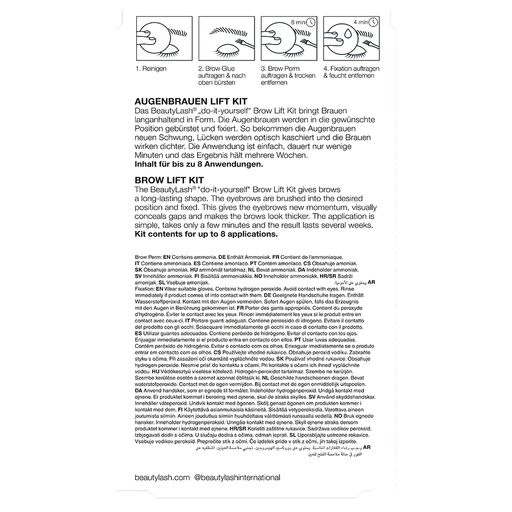 Bild: BeautyLash Brow Lift Kit 