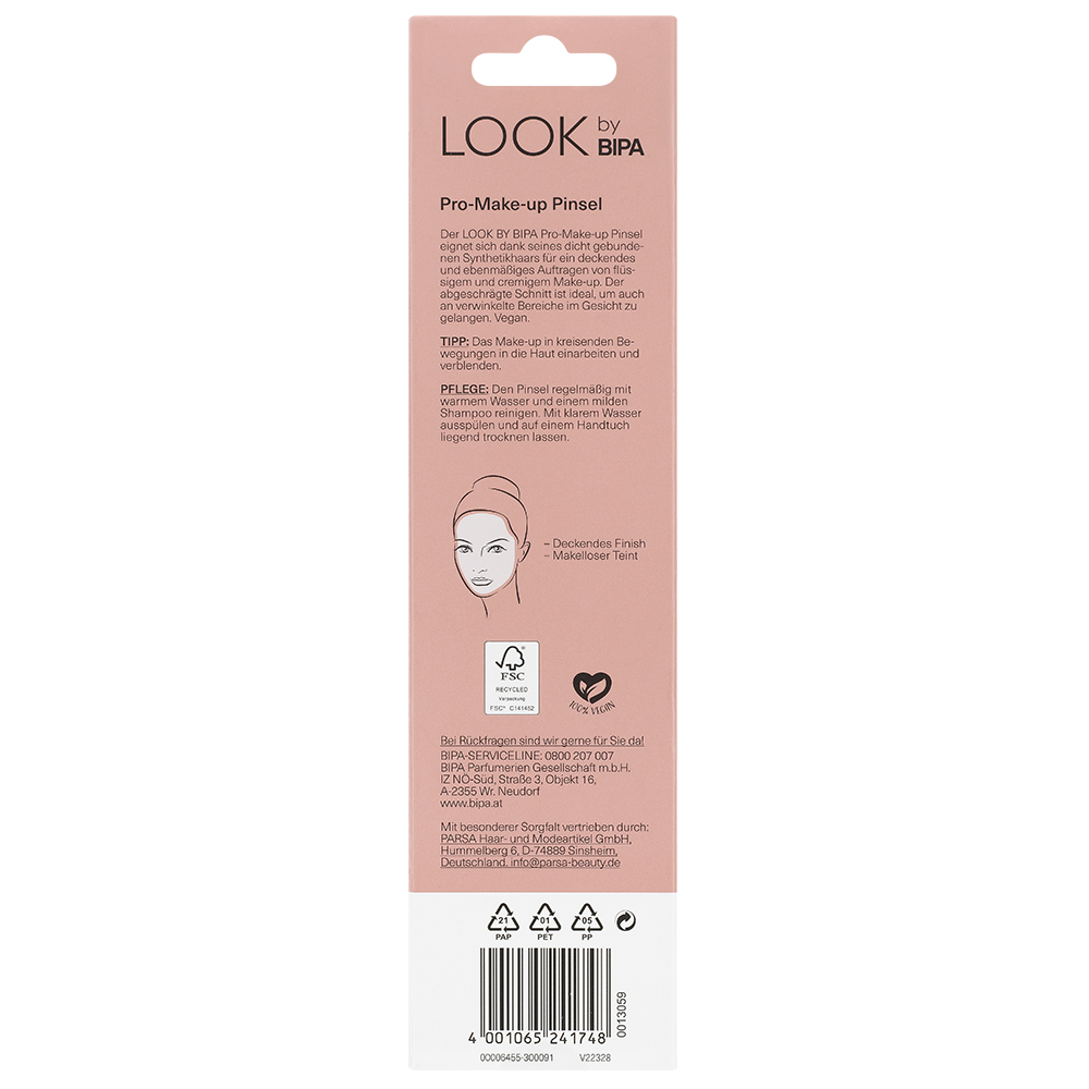 Bild: LOOK BY BIPA Pro Make Up Pinsel 