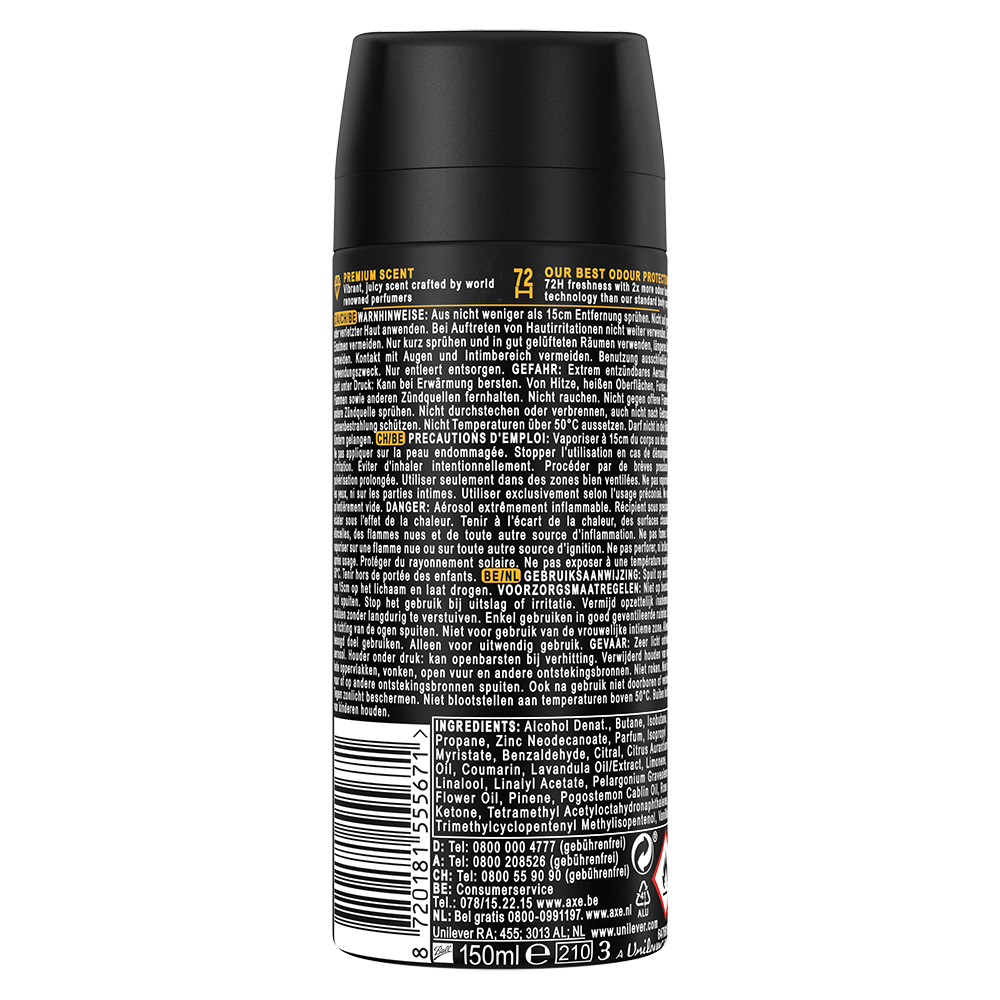 Bild: AXE Deo Bodyspray Fine Fragrance Peach Infusion 
