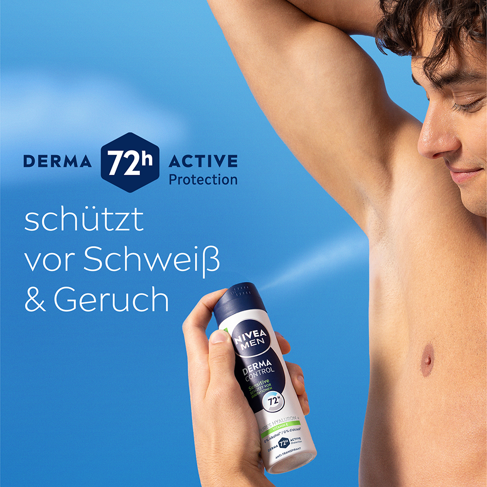 Bild: NIVEA MEN Deo-Spray Derma Control Sensitive 