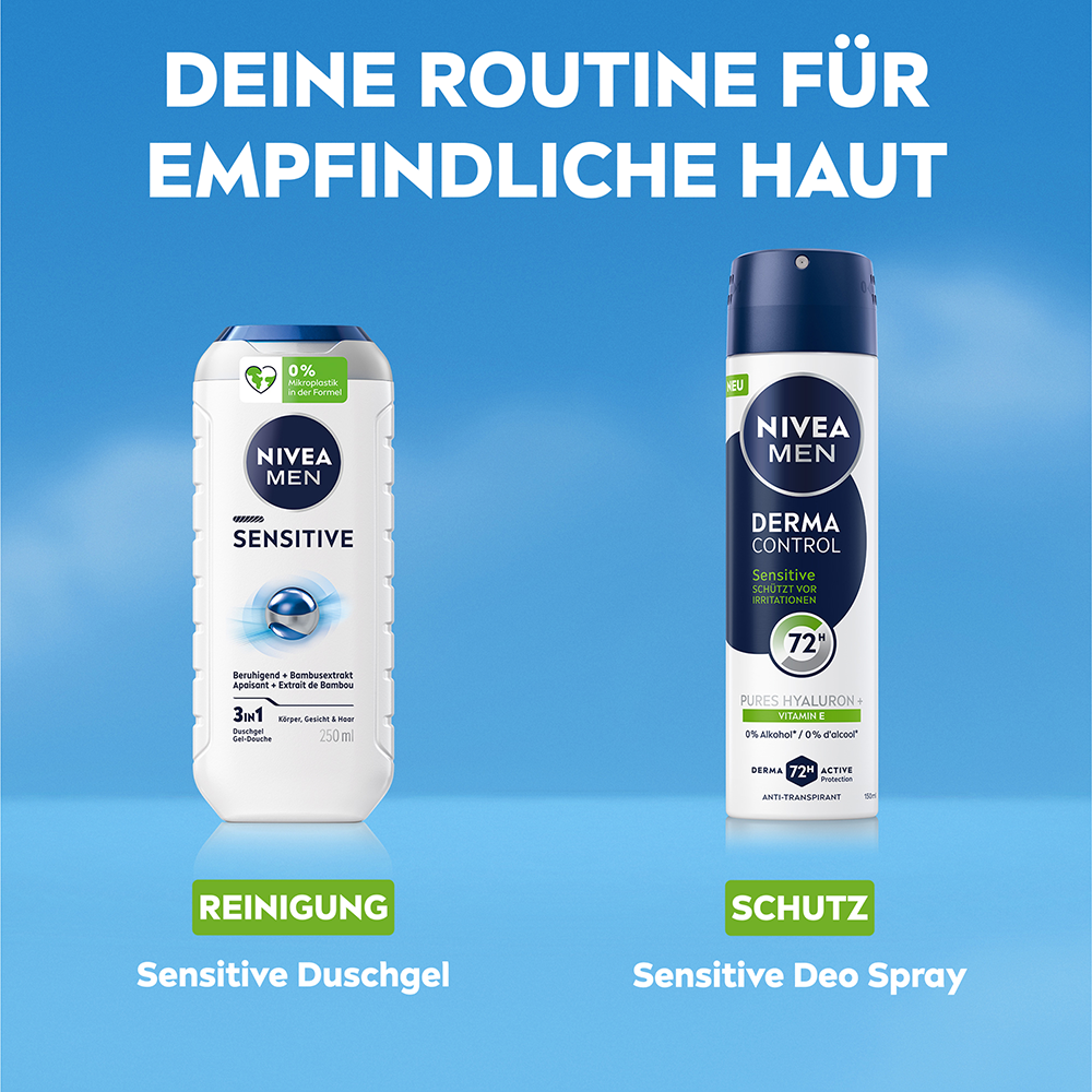 Bild: NIVEA MEN Deo-Spray Derma Control Sensitive 