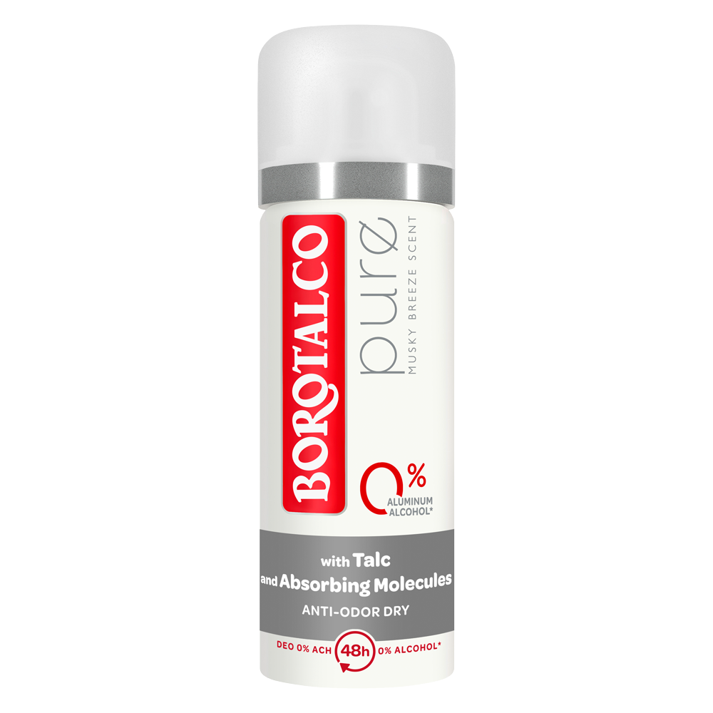 Bild: BOROTALCO Deo Mini-Spray Pure Musky Breeze 