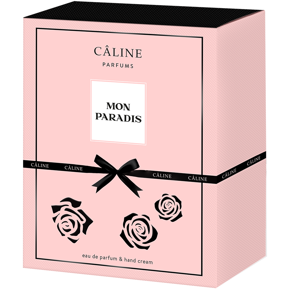 Bild: Caline Parfums Mon Paradis Geschenkset Eau de Parfum + Hand Creme 